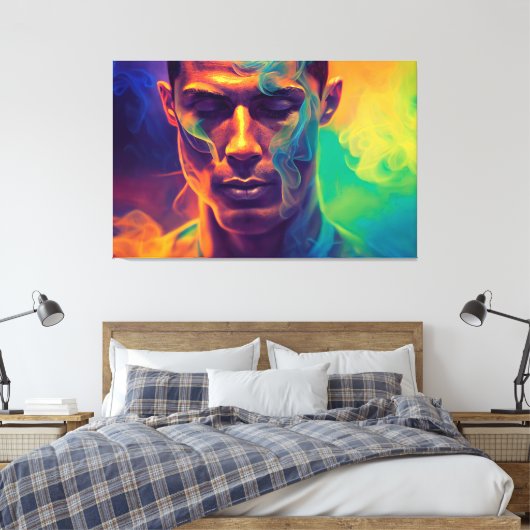 Cristiano Ronaldo Canvas Print Leinwanddruck (Insitu (Schlafzimmer))