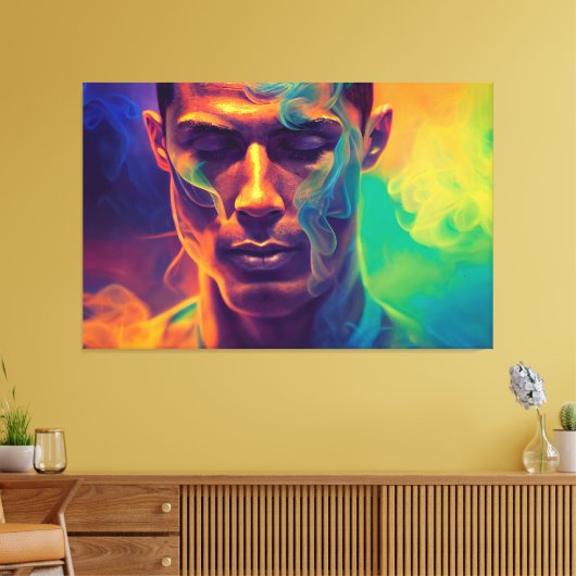 Cristiano Ronaldo Canvas Print Leinwanddruck (Insitu (Wohnzimmer))
