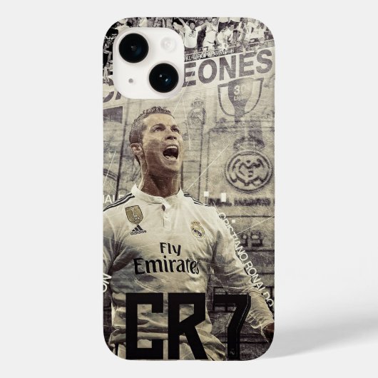 Cristiano Ronaldo Case-Mate iPhone Hülle (Rückseite)