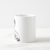 Cristiano Ronaldo Sketch Tasse: Kaffeetasse (Mittel)