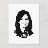 Cristina Fernandez de Kirchner Postkarte (Vorderseite)