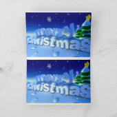 Cristmas Card Feiertagskarte (Innenseite)