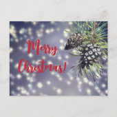 Cristmas Card Postkarte (Vorderseite)
