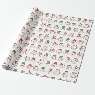 Cristmas Ghost Halloween Wrapping Paper Geschenkpapier