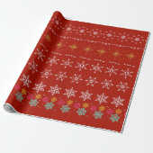 Cristmas Wrapping Paper Geschenkpapier (Ungerollt)