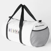 Cristo Chemische Elemente Duffle Bag (Rechte Ecke)