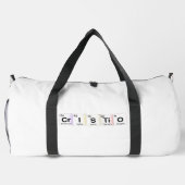 Cristo Chemische Elemente Duffle Bag (Rückseite)