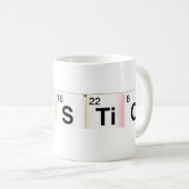 Cristo Chemische Elemente Kaffeetasse (VorderseiteRechts)