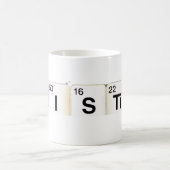 Cristo Chemische Elemente Kaffeetasse (Mittel)