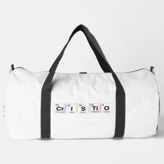 Cristo Elementos Químicos Duffle Bag