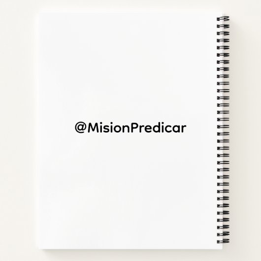 Cristo Elementos Químicos Notizblock (Rückseite)