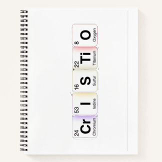Cristo Elementos Químicos Notizblock