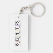 Cristo Elementos Químicos Schlüsselanhänger (Rückseite)