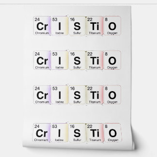 Cristo Elementos Químicos Tapete