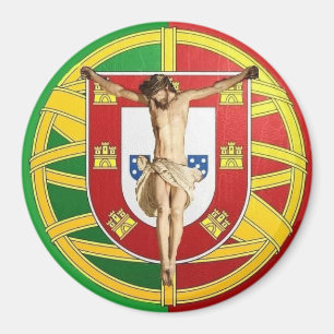 Cristo Jesus Salvador de Portugal Magnet