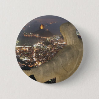 Cristo Redentor Button