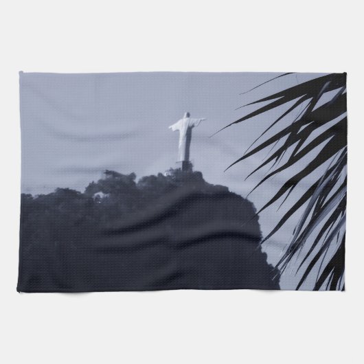 Cristo Redentor Geschirrtuch (Horizontal)