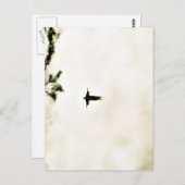 Cristo Redentor in den Wolken Postkarte (Vorne/Hinten)