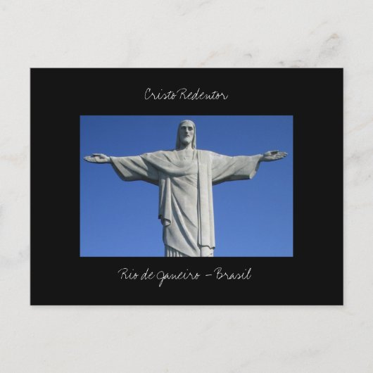 Cristo Redentor Postkarte (Vorderseite)