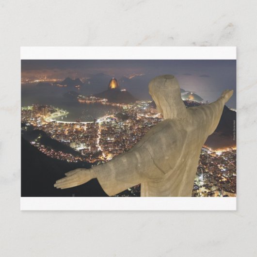 Cristo Redentor Postkarte (Vorderseite)