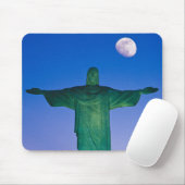 Cristo Redentor Statue| Rio de Janeiro Brasilien Mousepad (Mit Mouse)