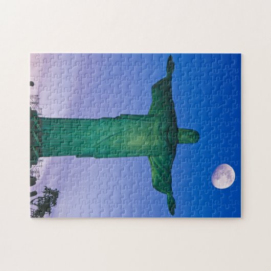 Cristo Redentor Statue| Rio de Janeiro Brasilien Puzzle (Horizontal)