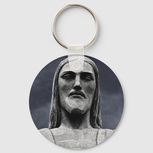 Cristo Redentor Statue Schlüsselanhänger (Vorderseite)
