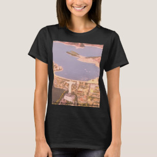 Cristo Redentor, Vintag Rio de Janeiro, Brasilien T-Shirt