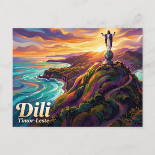 Cristo Rei von Dili Timor-Leste Postkarte