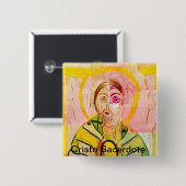 Cristo Sacerdote Button (Vorne & Hinten)