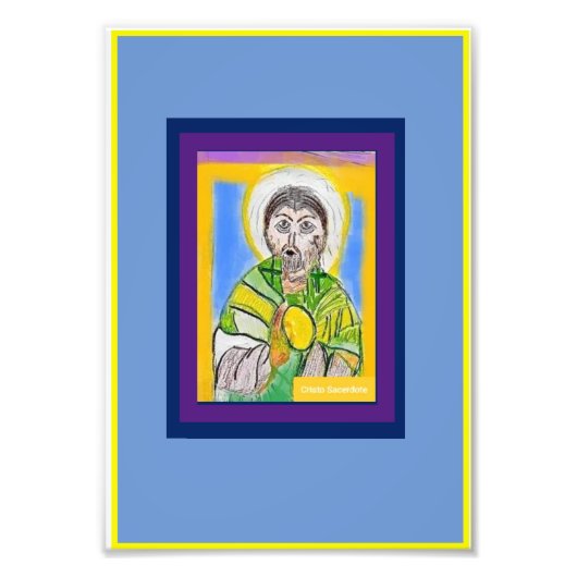 Cristo Sacerdote Fotodruck (Vorne)