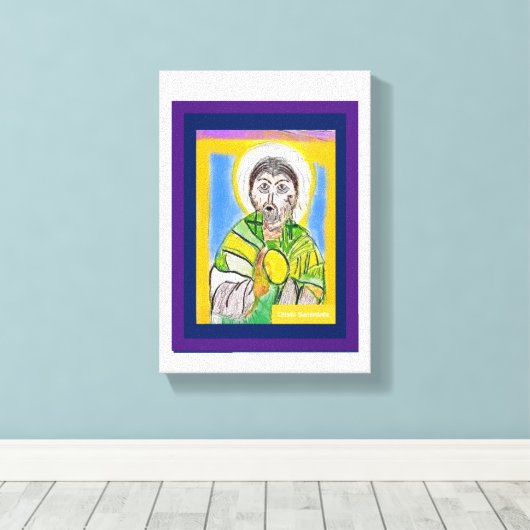 Cristo Sacerdote Leinwanddruck (Insitu (Holzboden))