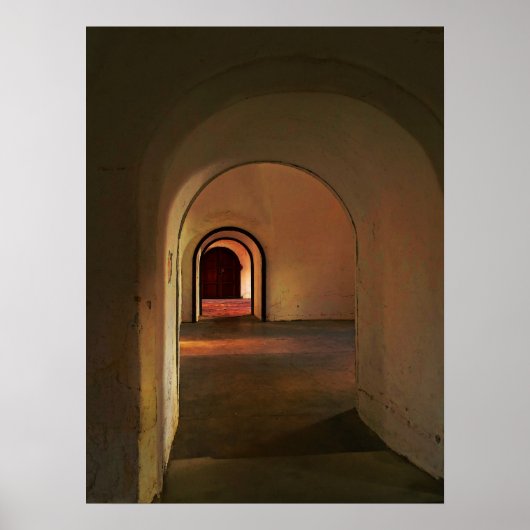 Cristobal Korridor Poster Print (Vorne)