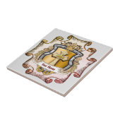 Cristos Cross Shield-Nachname Fliese (Seite)