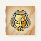 Cristos Nachname Notebook Notizblock (Vorderseite)