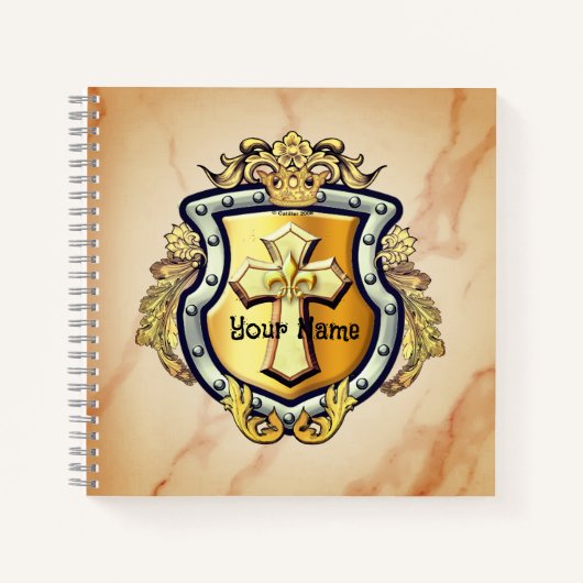 Cristos Nachname Notebook Notizblock (Vorderseite)