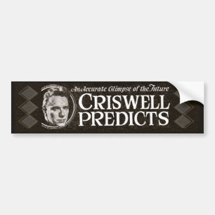 Criswell sagt - Autoaufkleber voraus