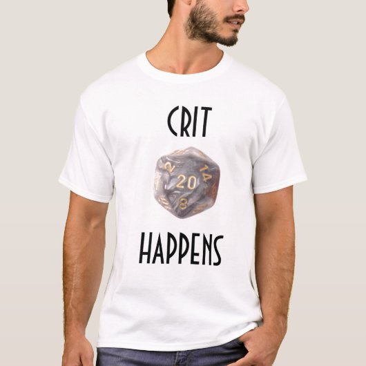 CRIT GESCHIEHT T-Shirt (Vorderseite)