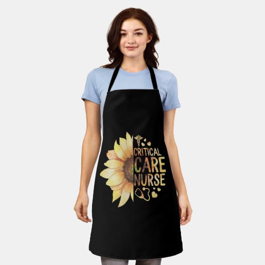 Critical Care Nurse Shirt, ICU Nurse Gift, Schürze (Getragen)