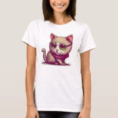 Critical Cat Vibes Women's T-Shirt (Vorderseite)
