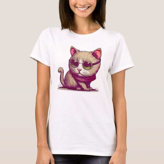 Critical Cat Vibes Women's T-Shirt (Vorderseite)