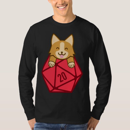 Critical Corgi T-Shirt (Vorderseite)