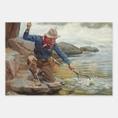 "Critical Moment" von Philip R Goodwin Geschenkpapier Set (Vorderseite 3)