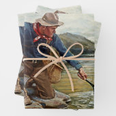 "Critical Moment" von Philip R Goodwin Geschenkpapier Set (Beispiel)