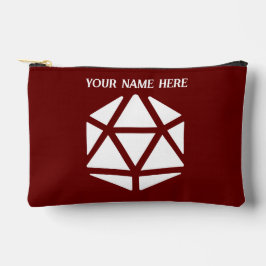 Critical Strike Dice Acc Zip Pouch (klein) Zubehörtasche