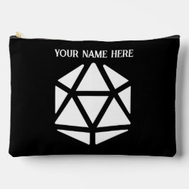 Critical Strike Würfel Acc. Zip Pouch (groß) Zubehörtasche