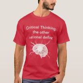 Critical Thinking T-Shirt (Vorderseite)