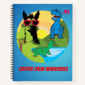 Critter Crew Abenteuer Notizblock (Vorderseite)