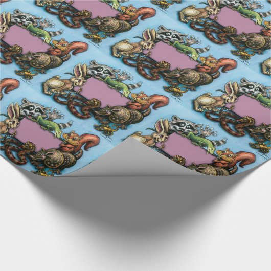 Critter Geschenkpapier (Ecke)