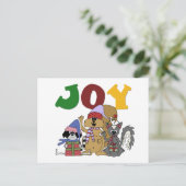 Critter Joy Tshirts und Geschenke Postkarte (Stehend Vorderseite)